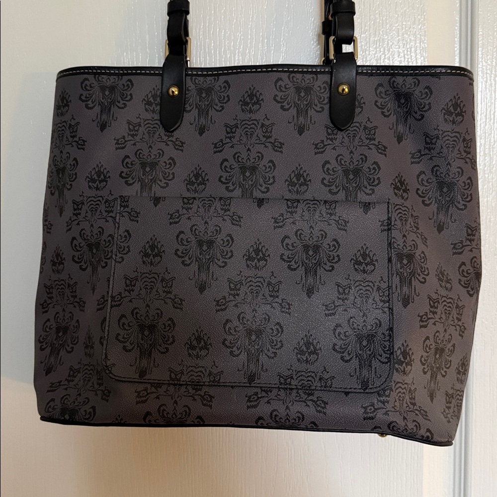Dooney and Bourke Haunted Mansion Tote - Retired pattern - Picture 5 of 14
